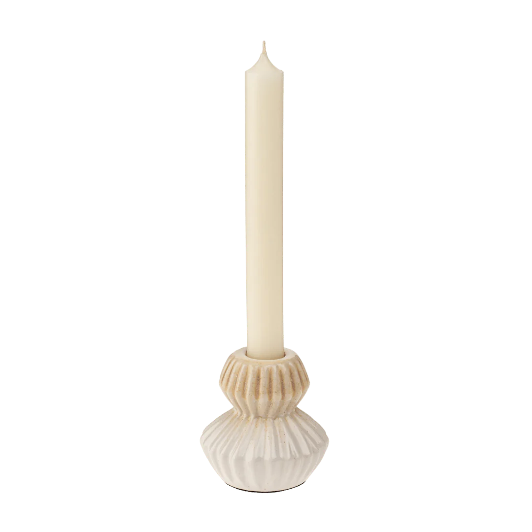 Poppy Taper Holder Cream