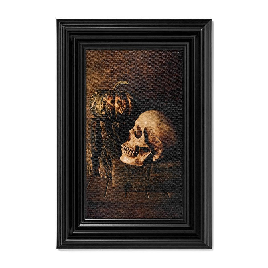 Skull Framed Canvas Print