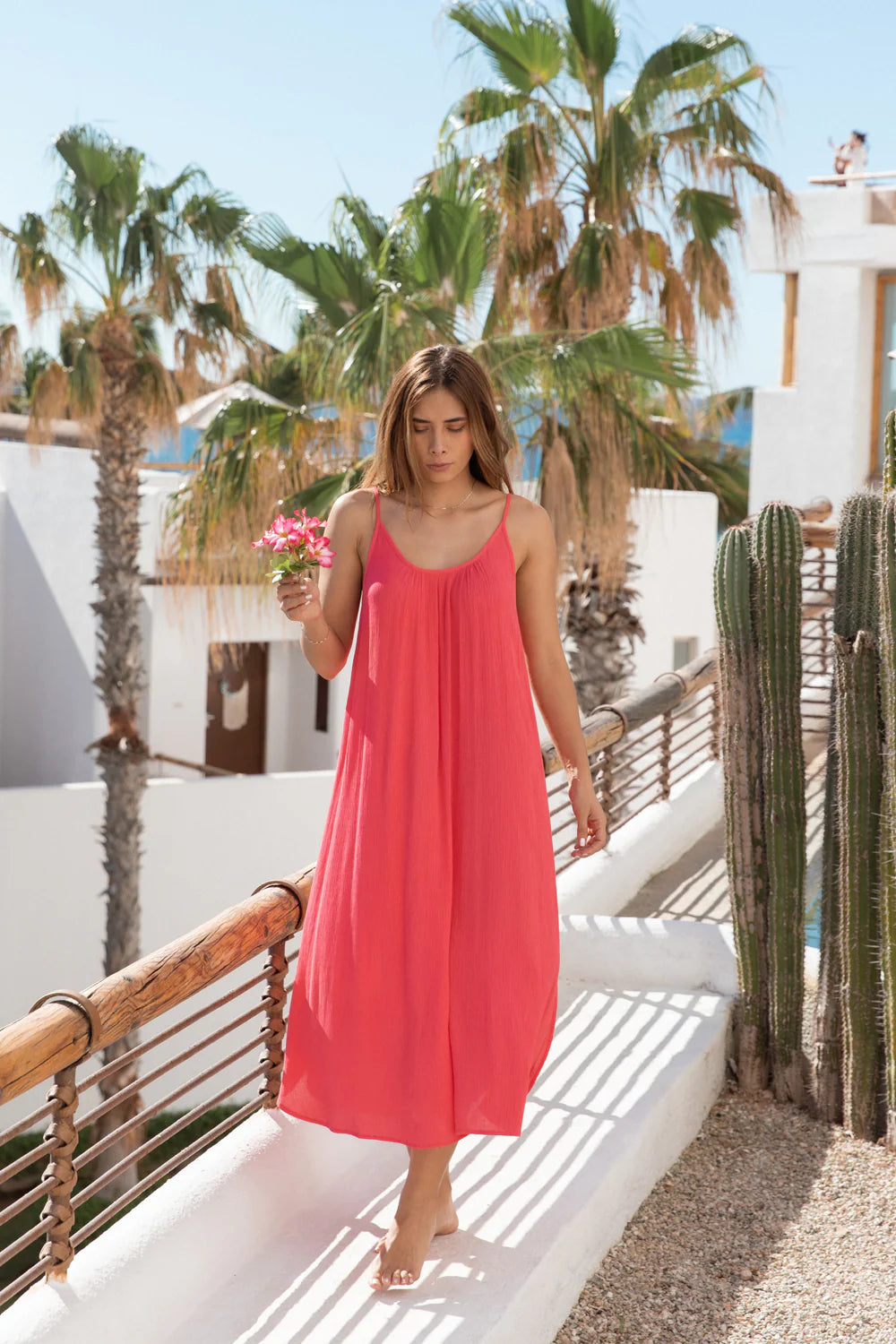Miami Strappy Midi Dress