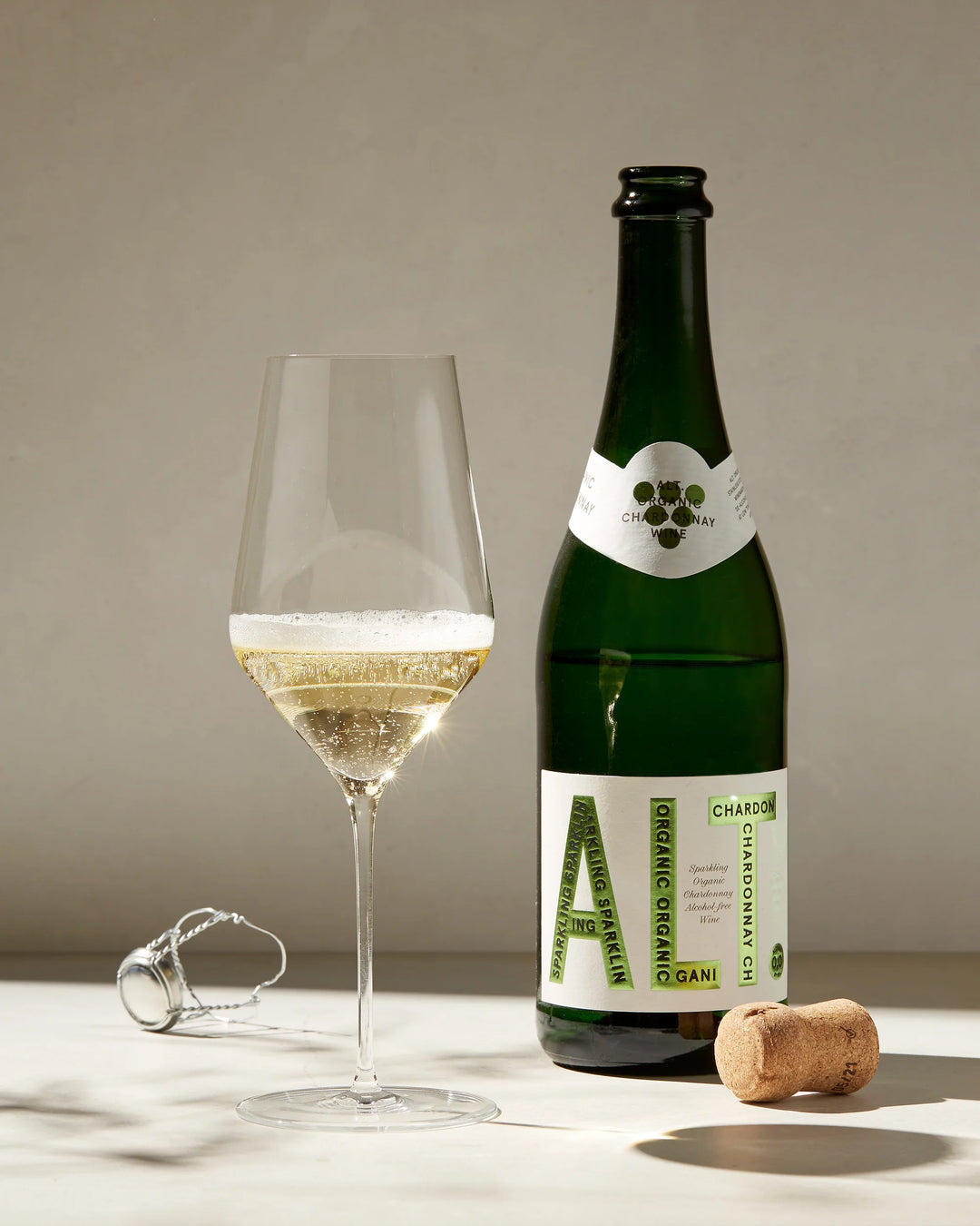 Non-Alc Blanc de Blancs Sparkling Wine