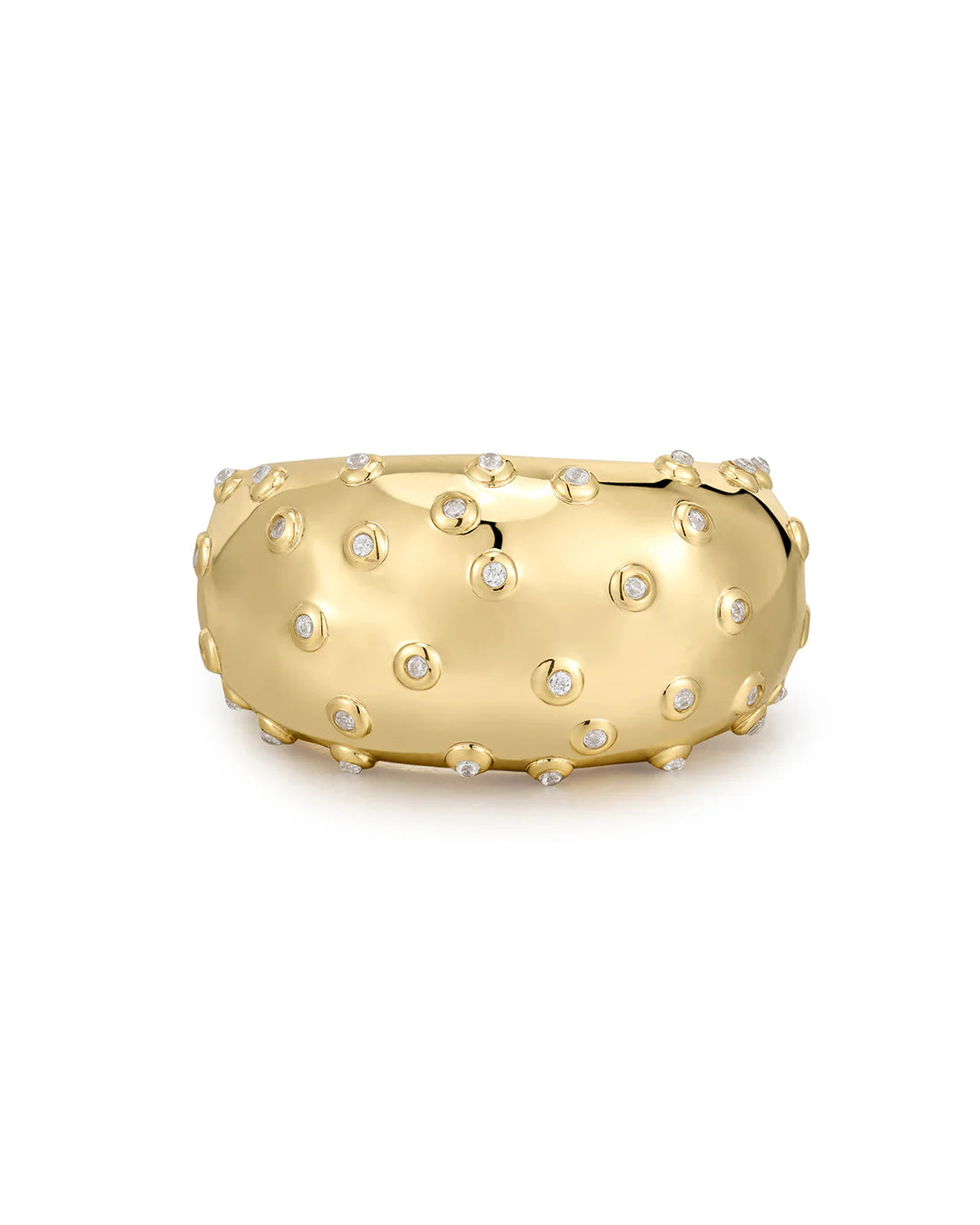 Pave Molten Ring