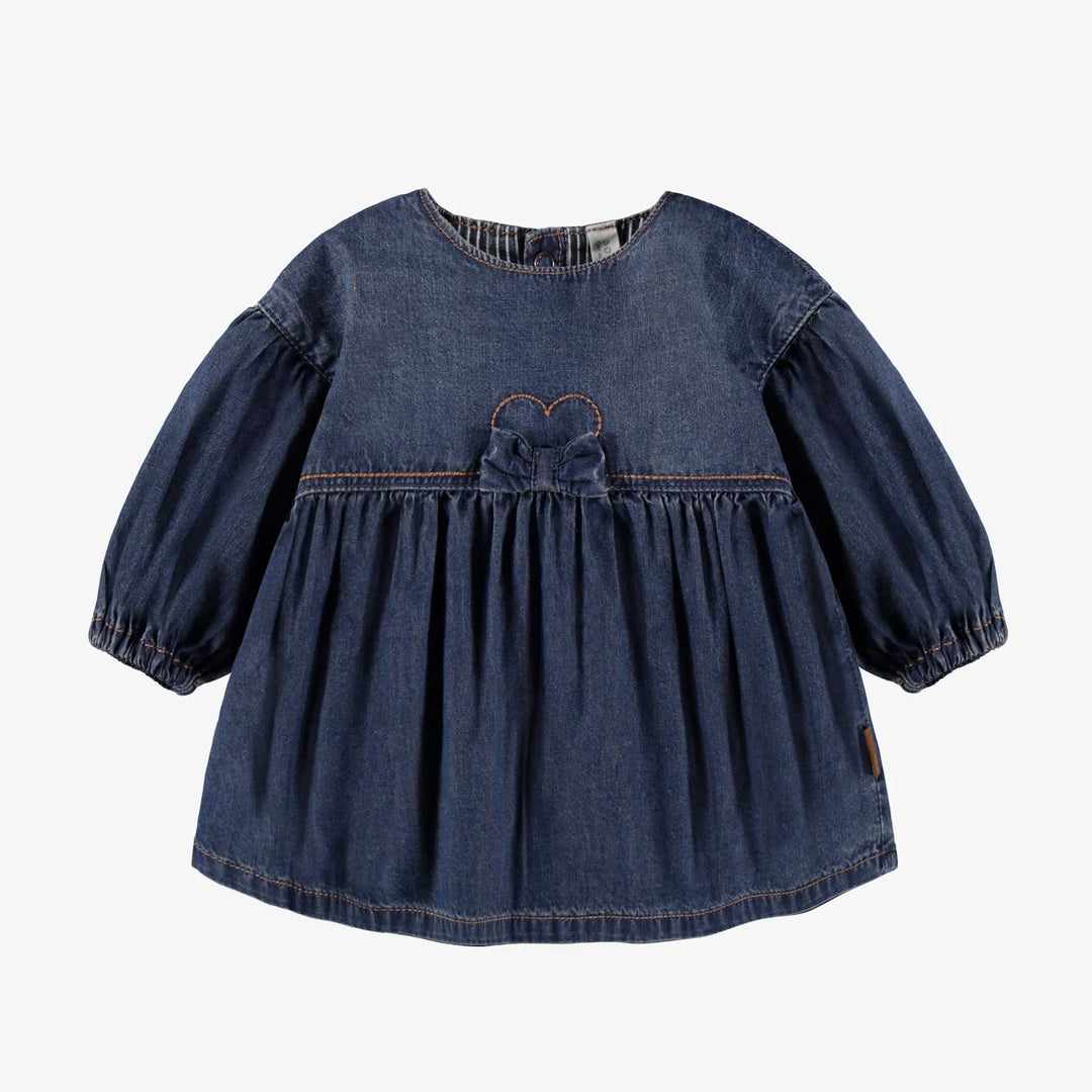 Long Sleeve Denim Dress