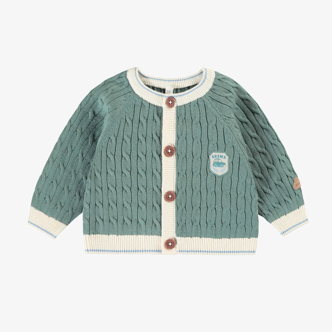 Green Cardigan