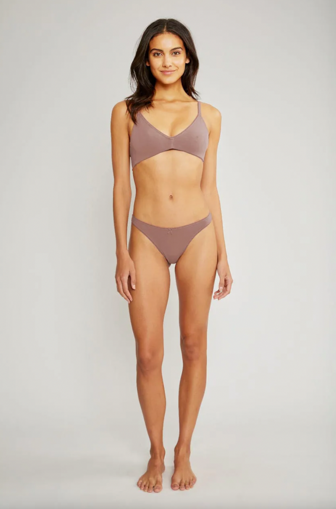 Pima Goddess Everyday Plunge Bra