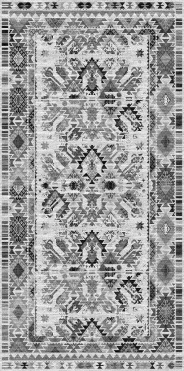 Ojo Black Rug 60x120cm