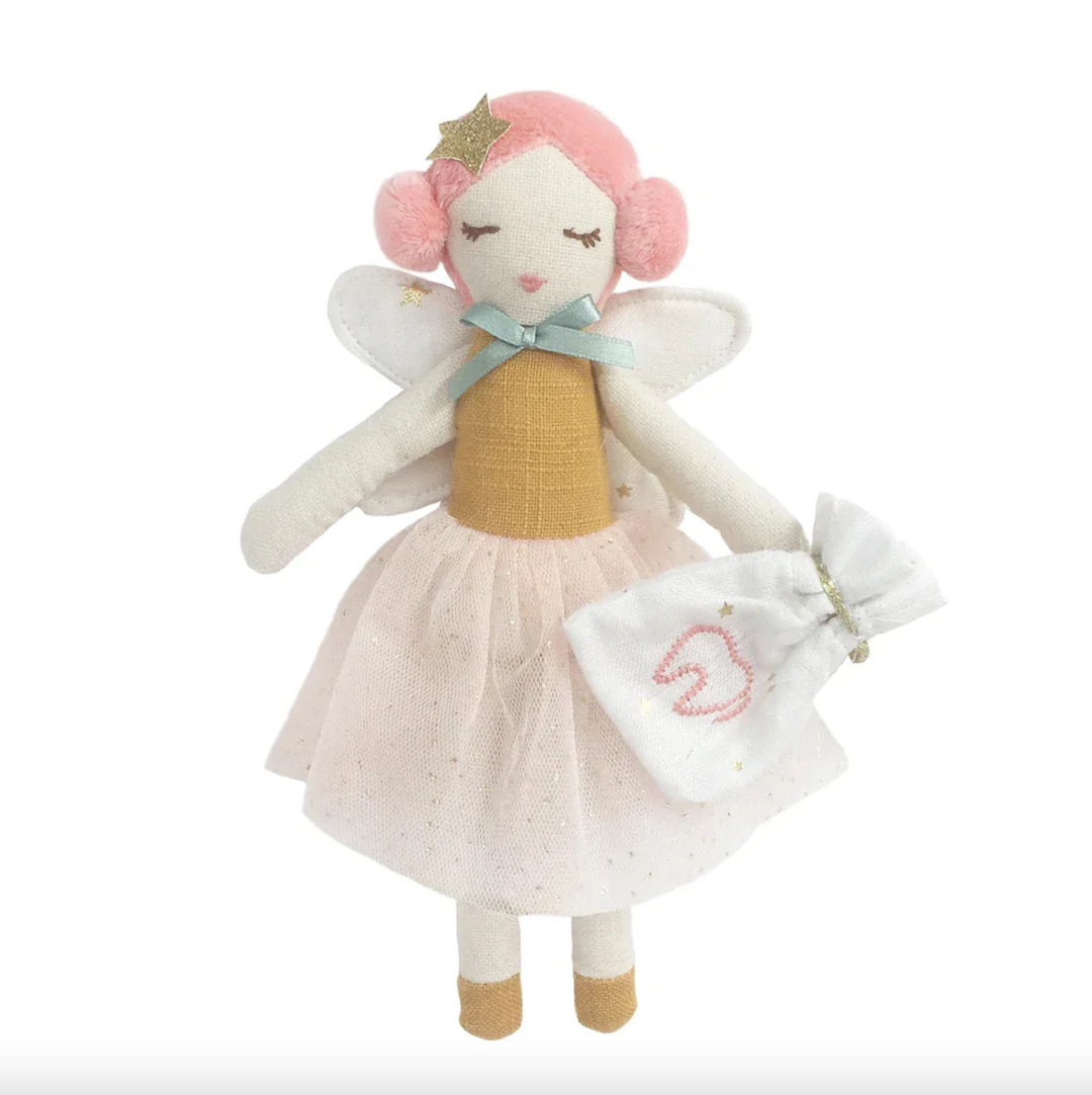 Tooth Fairy Doll with Pouch