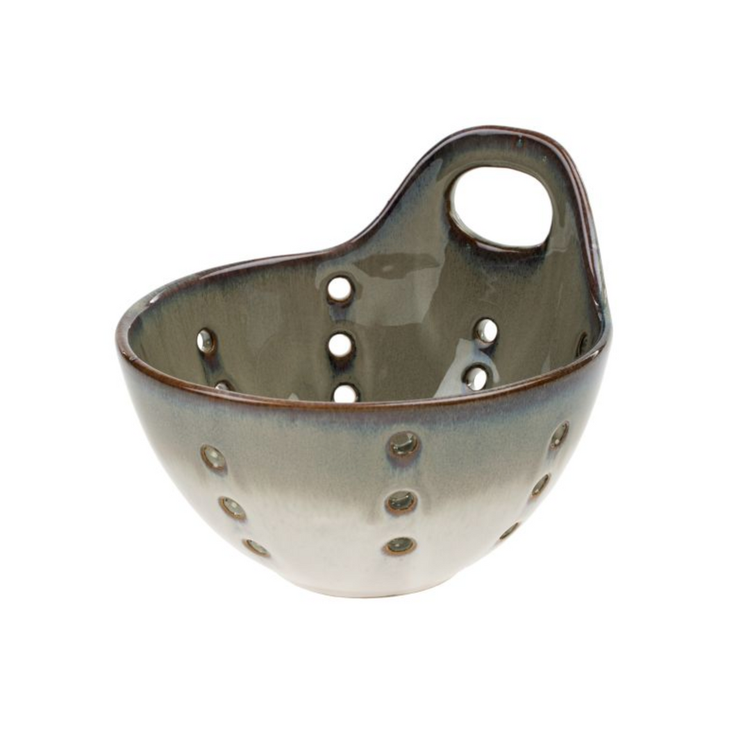 Ceramic Colander w/ loop handle