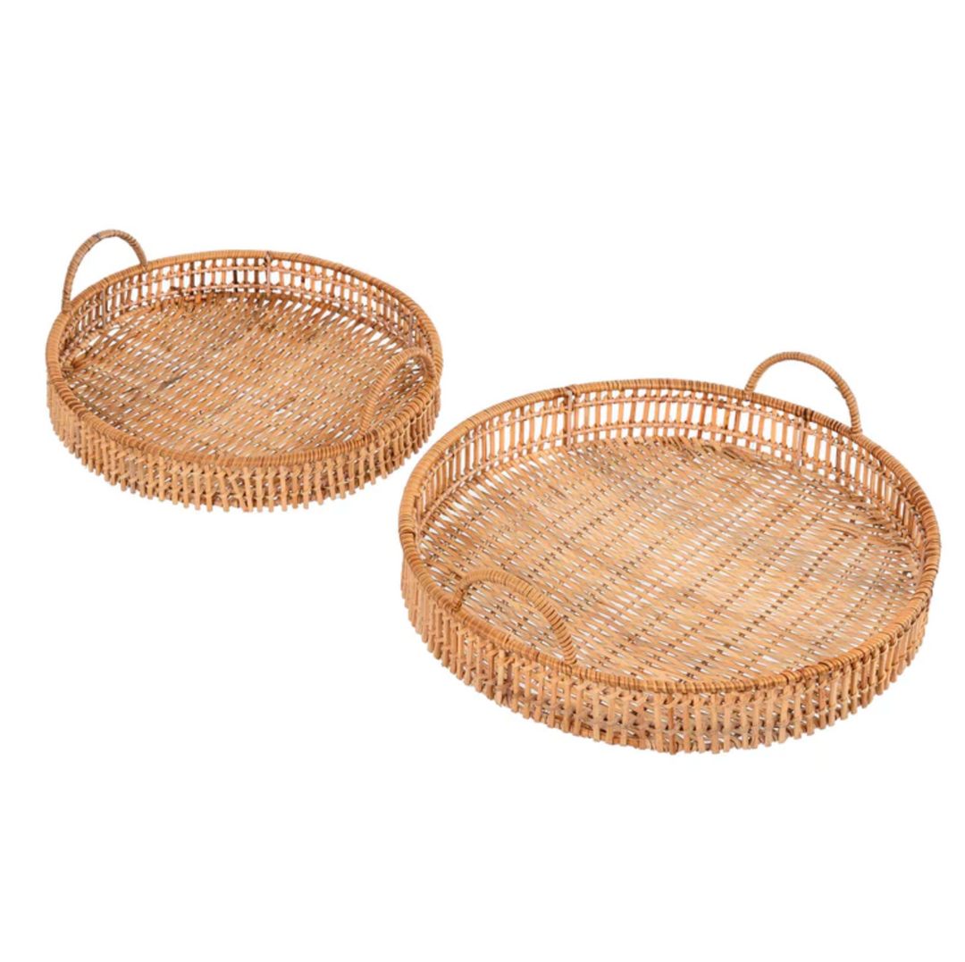 Chatham Rattan Round Tray