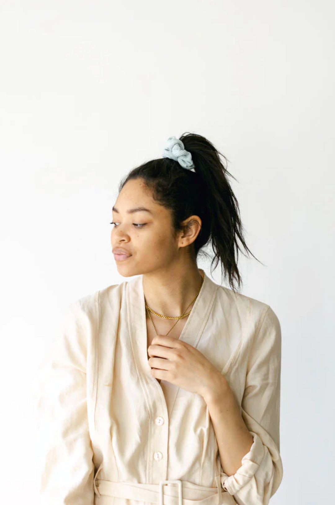 French Ribbed Scrunchie