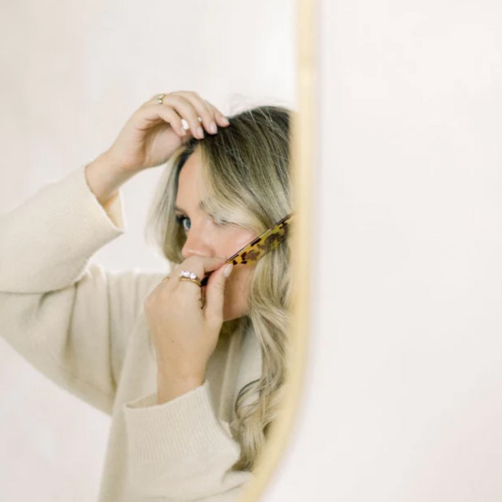 French Sectioning and Styling Comb Tortoise