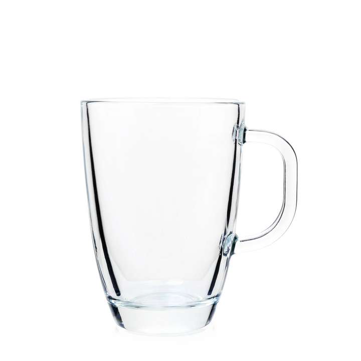 Express Glass Mugs, Set of 4