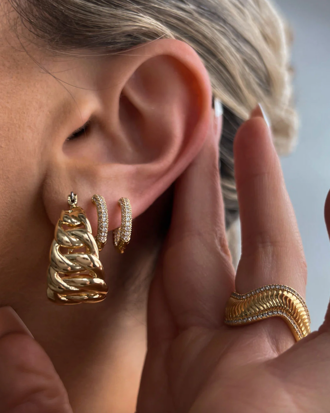 Reversible Mini Amalfi Hoops