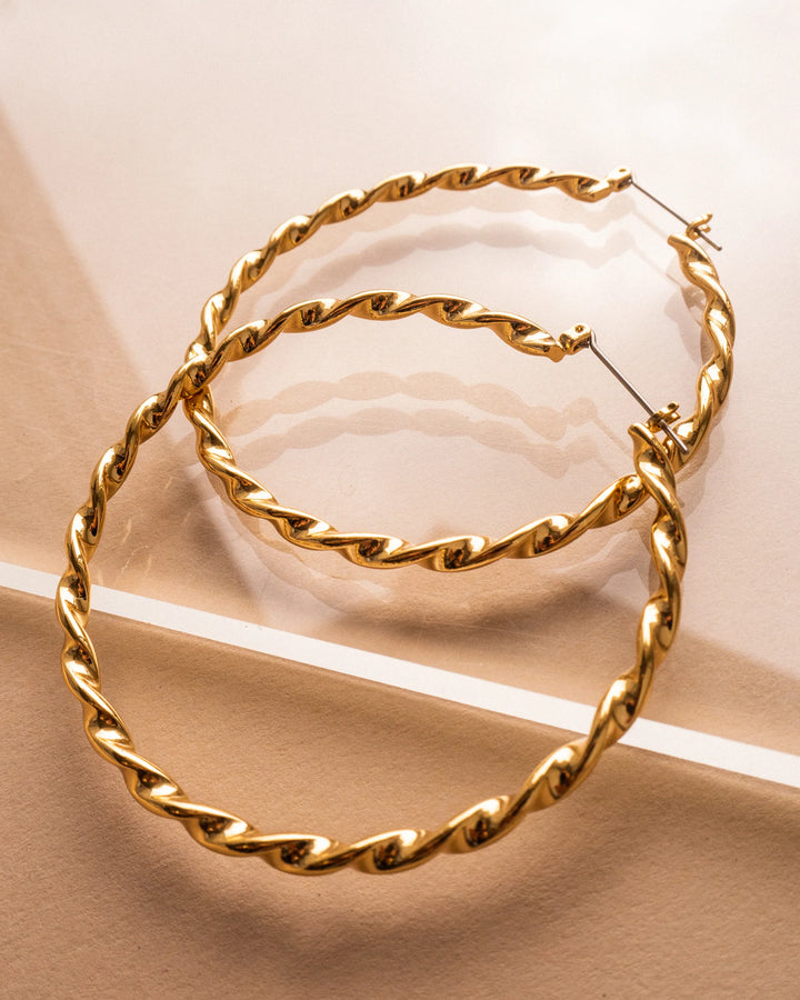 Hanalei Twisted Hoops