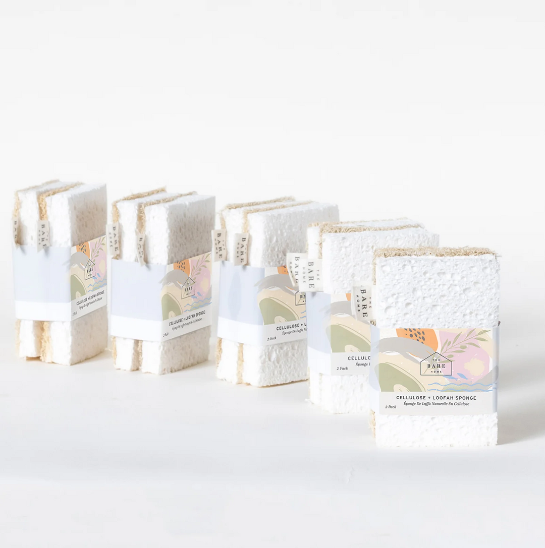 Cellulose + Loofah Sponges