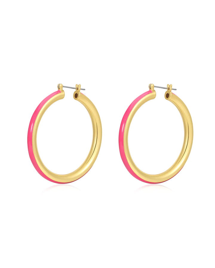 Enamel Stripe Amalfi Hoops
