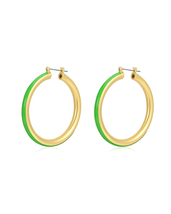 Enamel Stripe Amalfi Hoops