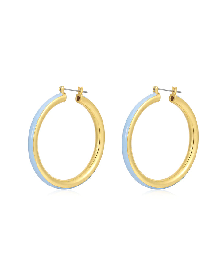 Enamel Stripe Amalfi Hoops