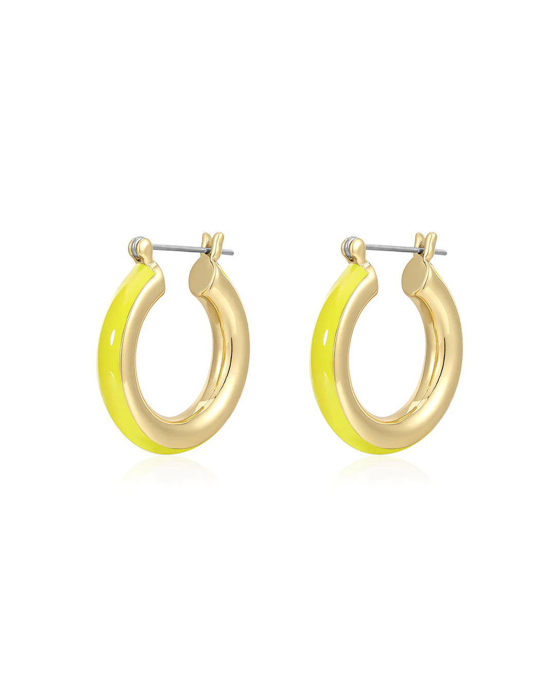 Enamel Stripe Baby Amalfi Hoops
