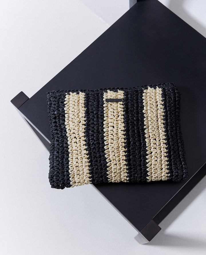 Raffia Clutch Bag