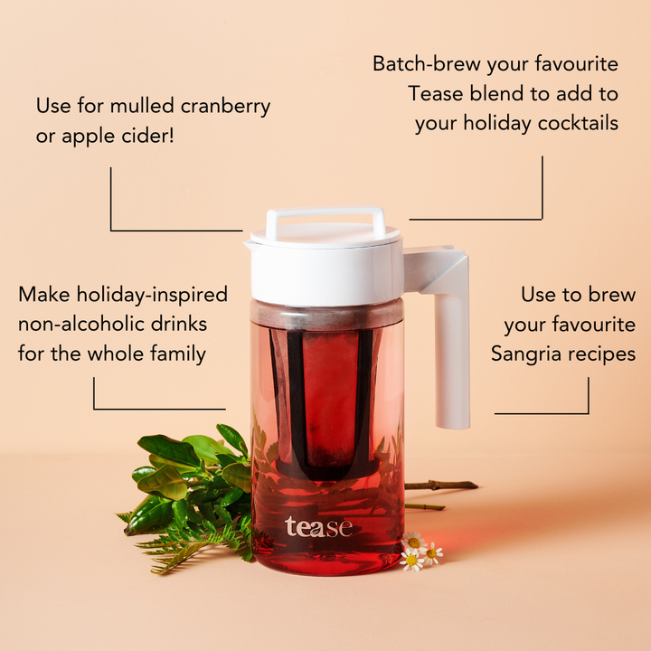 3-In-1 Cold Brew Tea & Coffee Pitcher