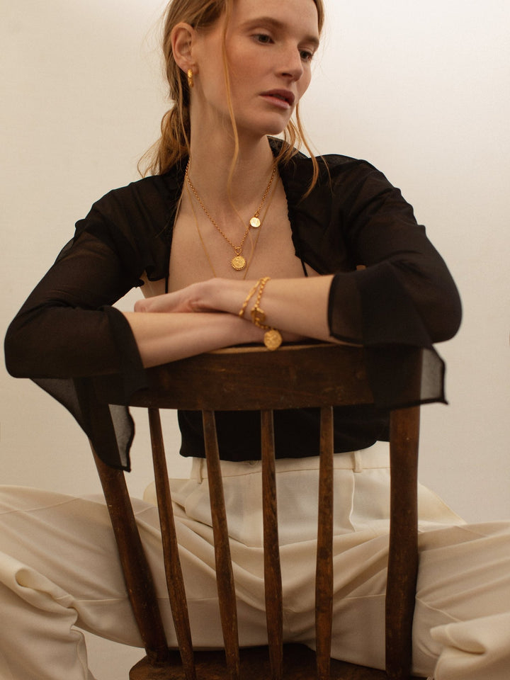 The Victorious Reflector Necklace