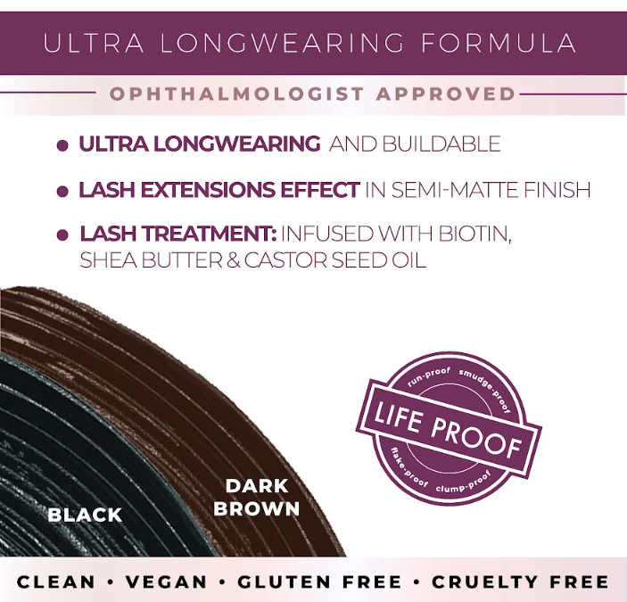 Lash Extension Tubing Mascara