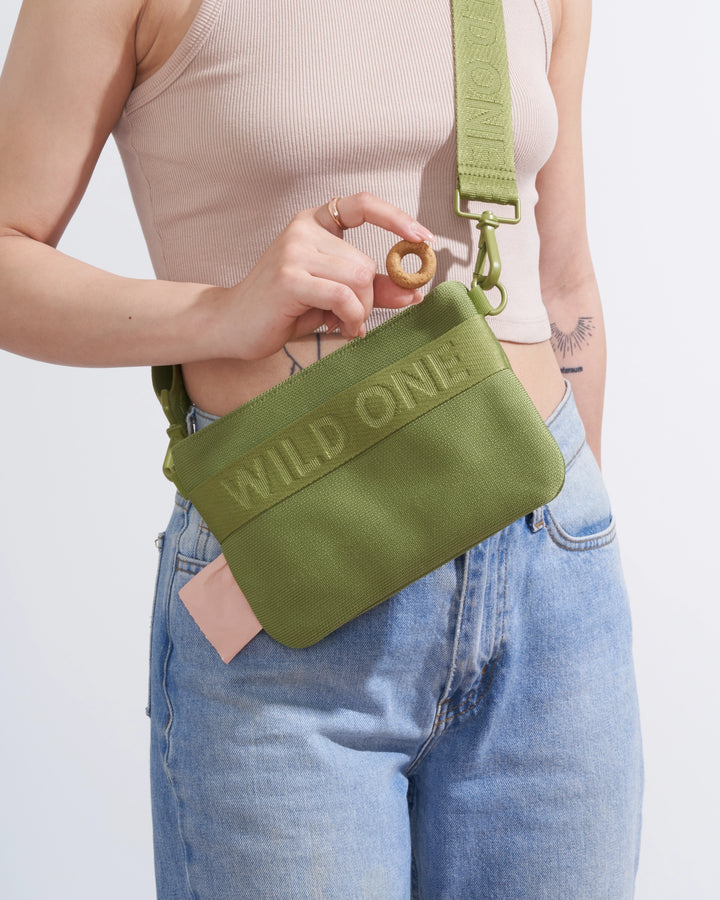 Recycled Knit Eco 2-ways Treat Pouch