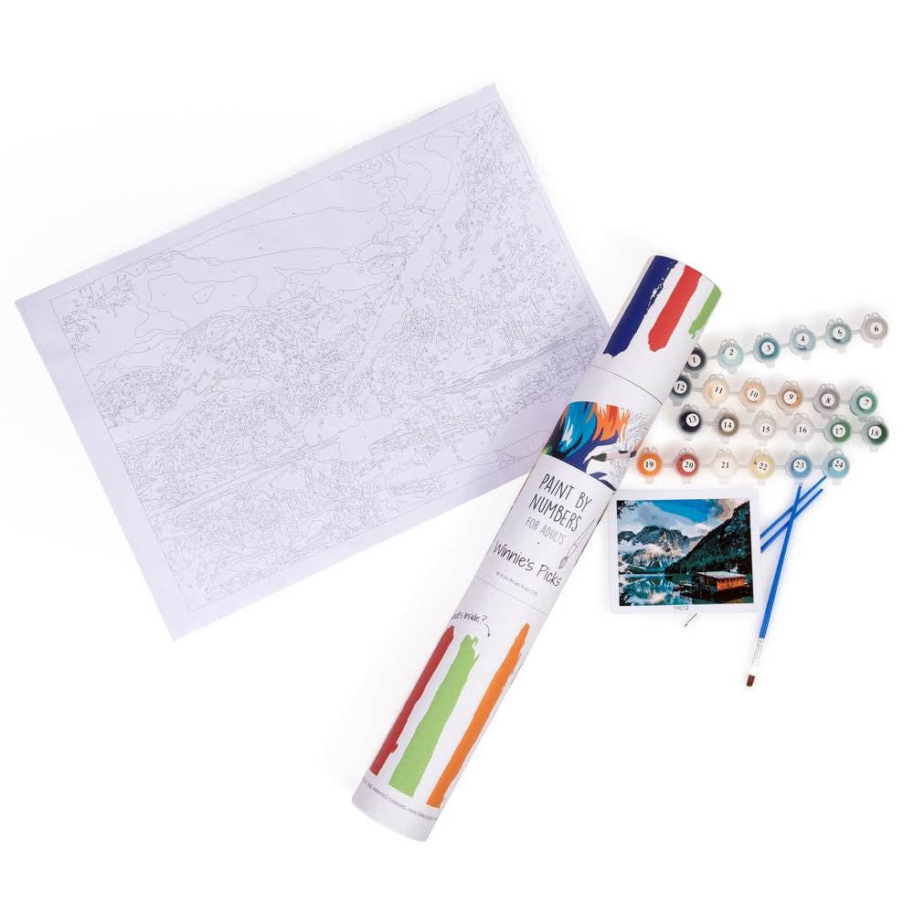 Waterlilies And Japanese Bridge Paint By Numbers