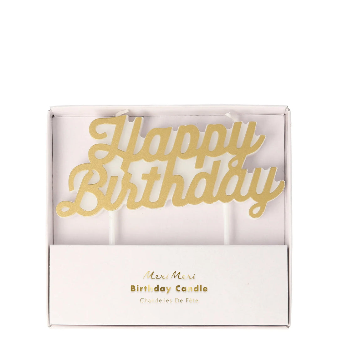 Happy Birthday Candle