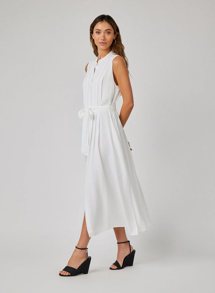 Pintuck Maxi Dress