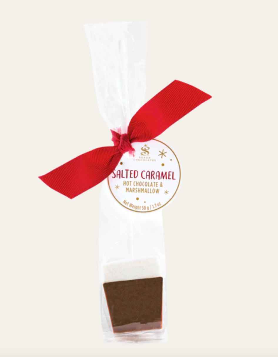 Salted Caramel Hot Chocolate Marshmallow Stir Sticks
