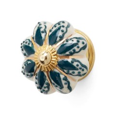 Melon Knob Green/Gold