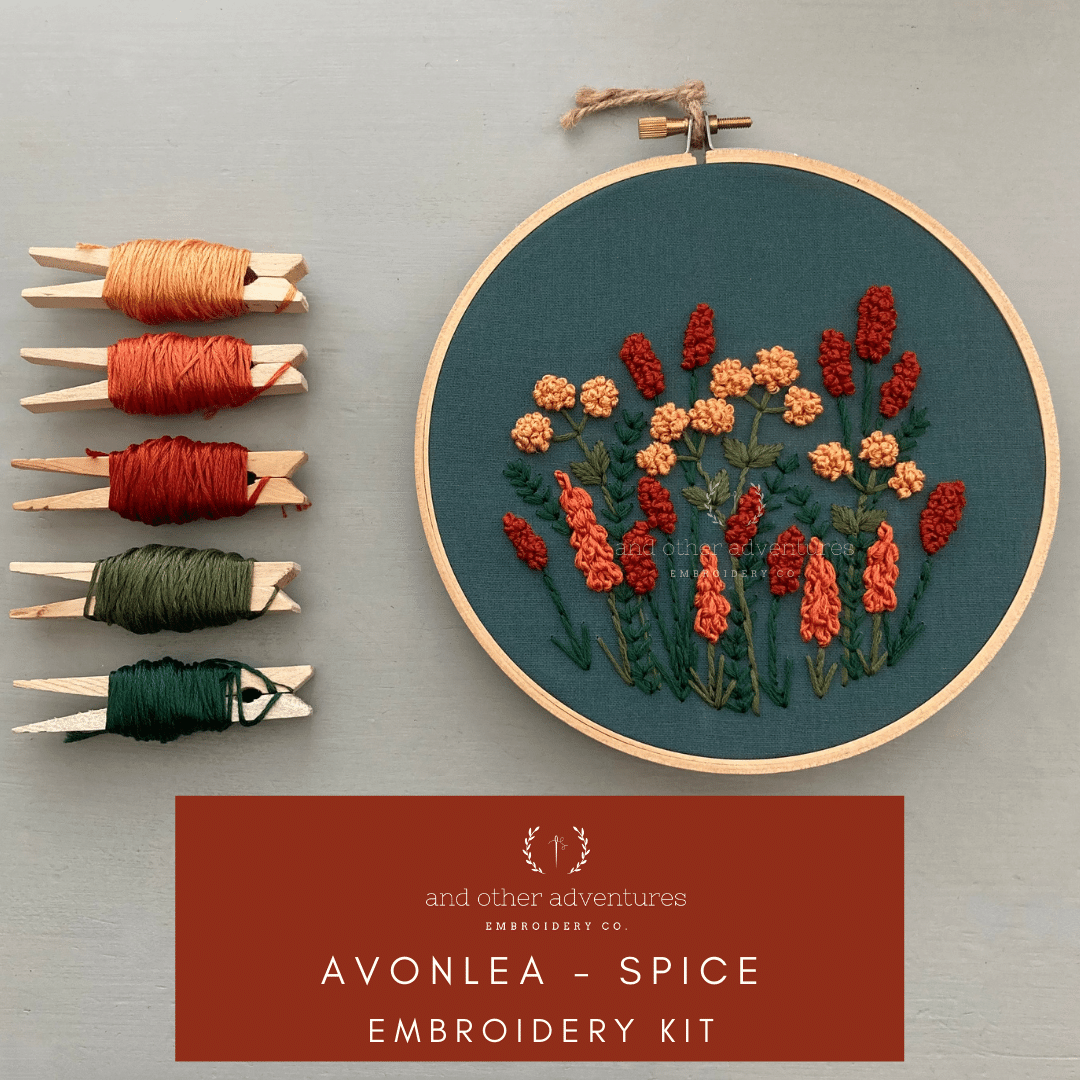 Embroidery Kit | Avonlea in Spice