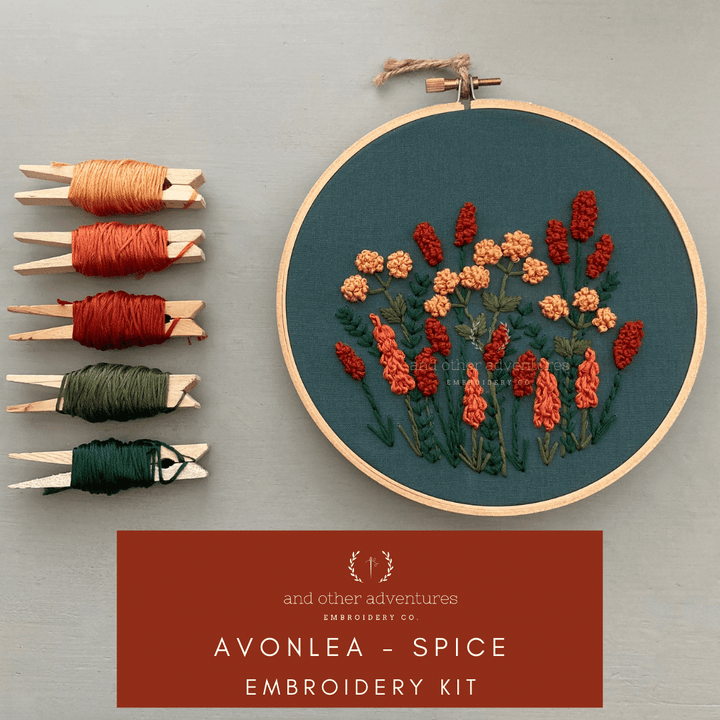 Embroidery Kit | Avonlea in Spice