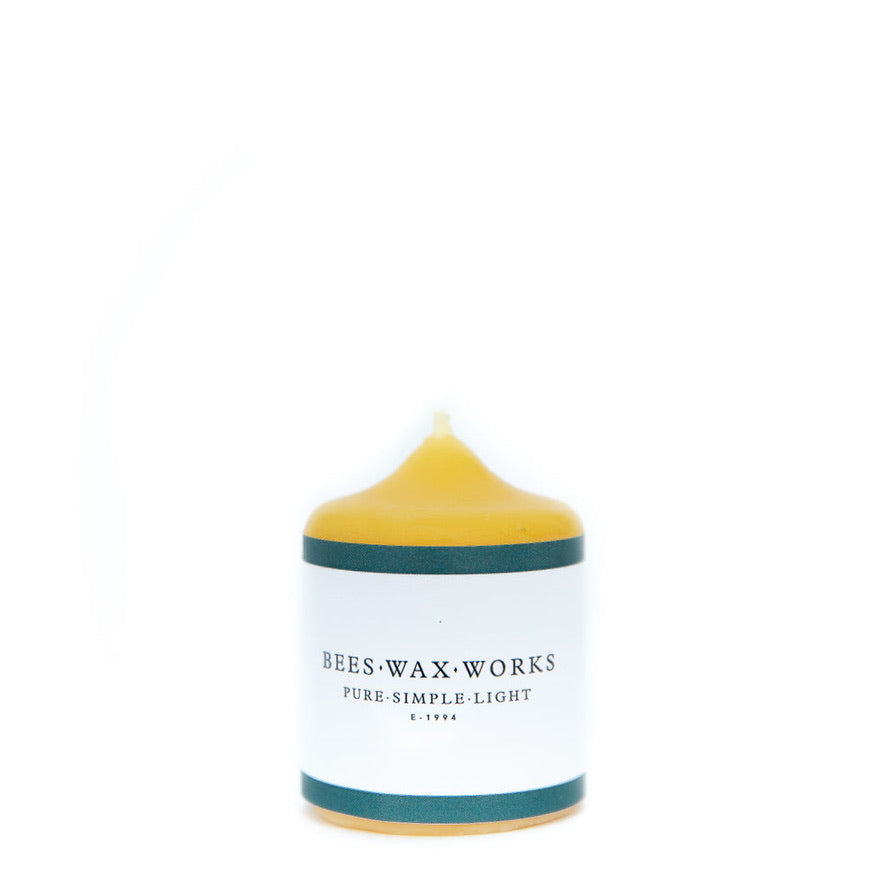 Beeswax Pillar Candle