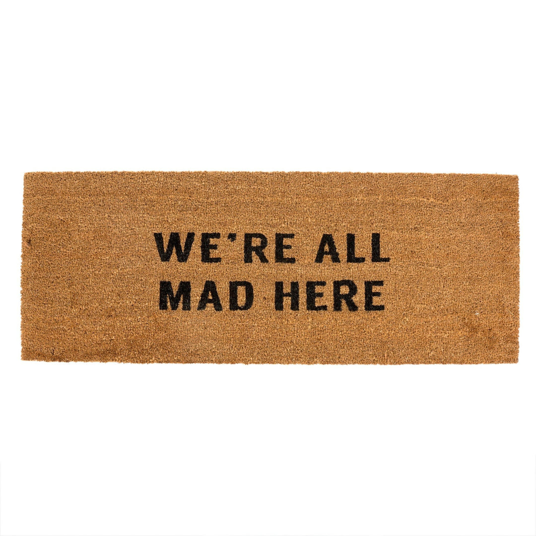 All Mad Here Doormat 16x42