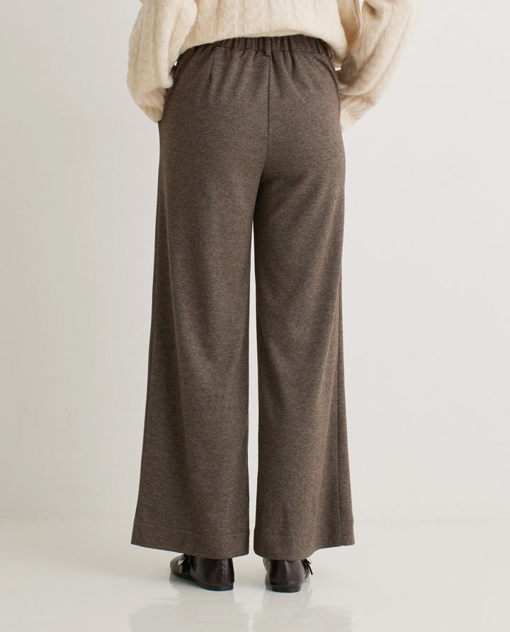 Wide Knit Trousers