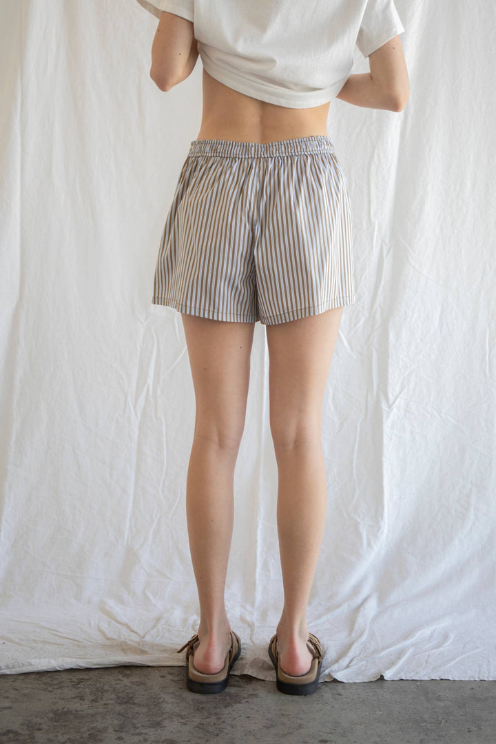 Poplin Striped Boxer Shorts