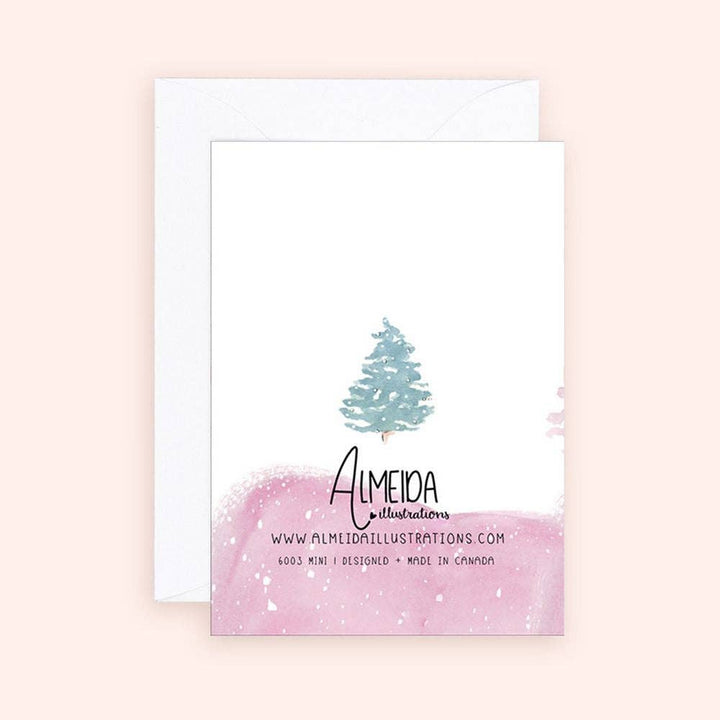 Pastel Christmas Mini Card