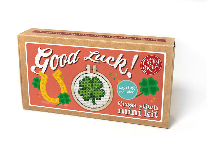 Good Luck! Mini Cross Stitch Kit