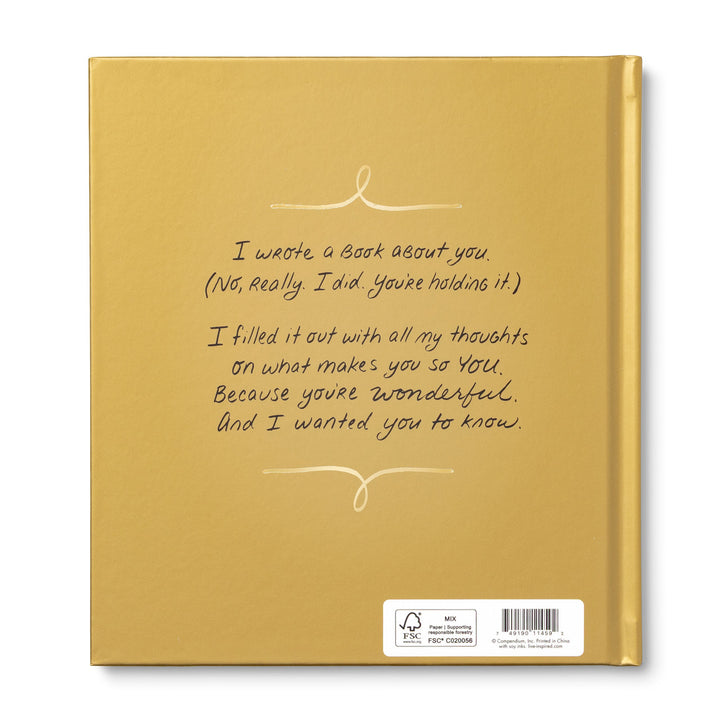 I Wrote a Book About You