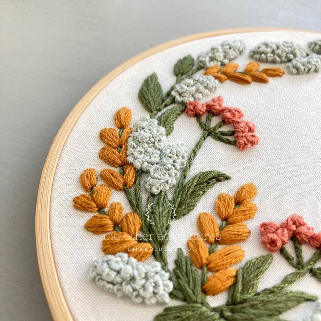 Embroidery Kit | Kensington in Amber