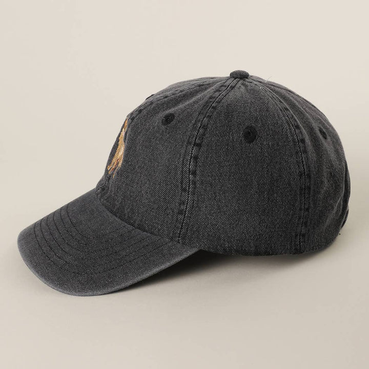 Golden Retriever Denim Cap