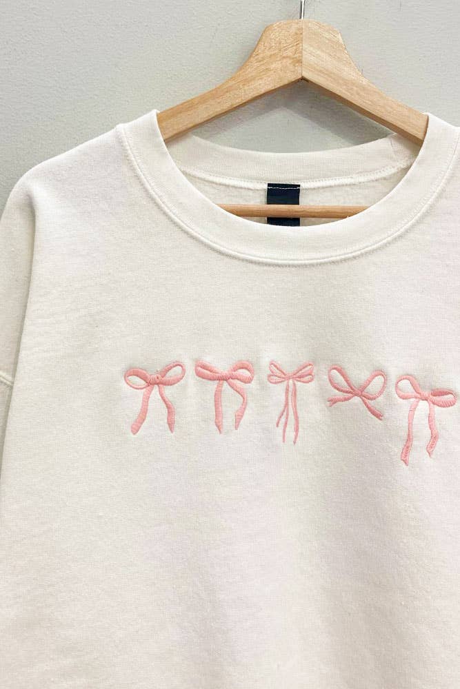 Mini-Bow Sweatshirt