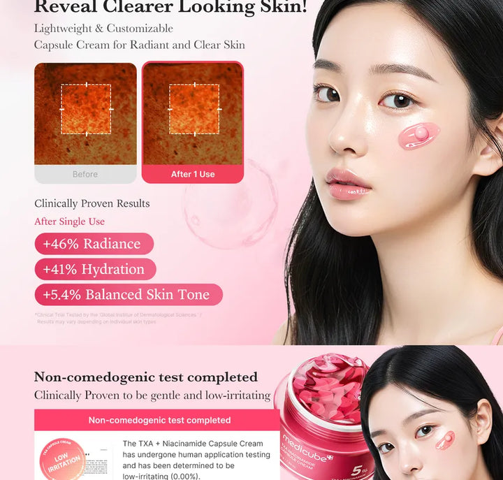 Medicube Txa Niacinamaide Capsule Cream