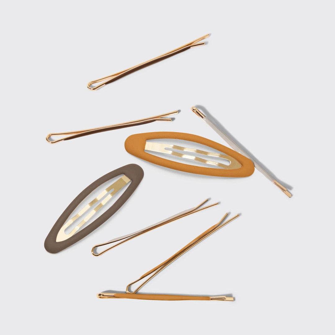 Metal Cloud Pins & Snap Clips 8pc Set - Sedona