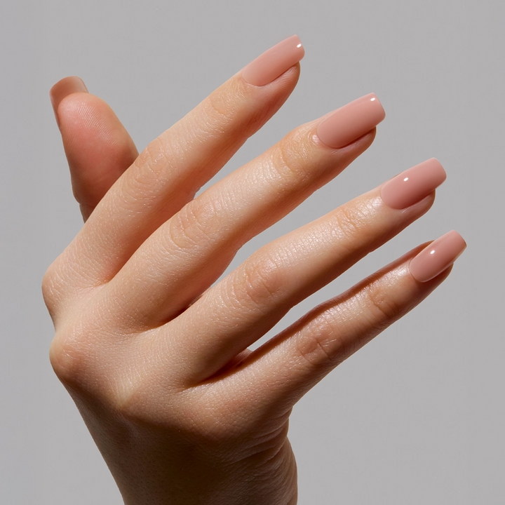 In the Nude Press-On Nails | Ombré Pink | Medium Square