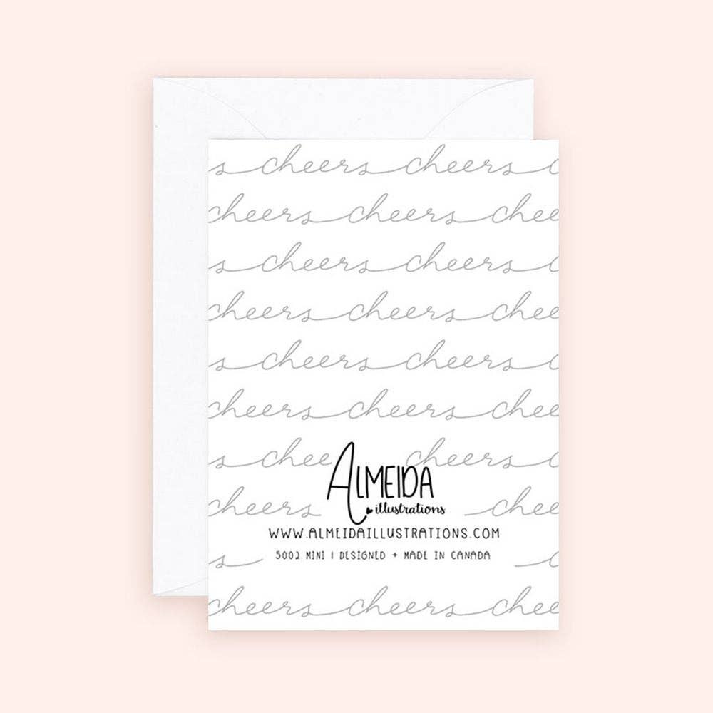 Cheers Celebration Mini Card