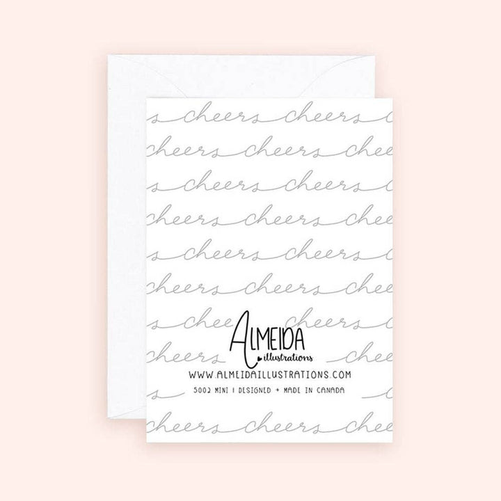 Cheers Celebration Mini Card