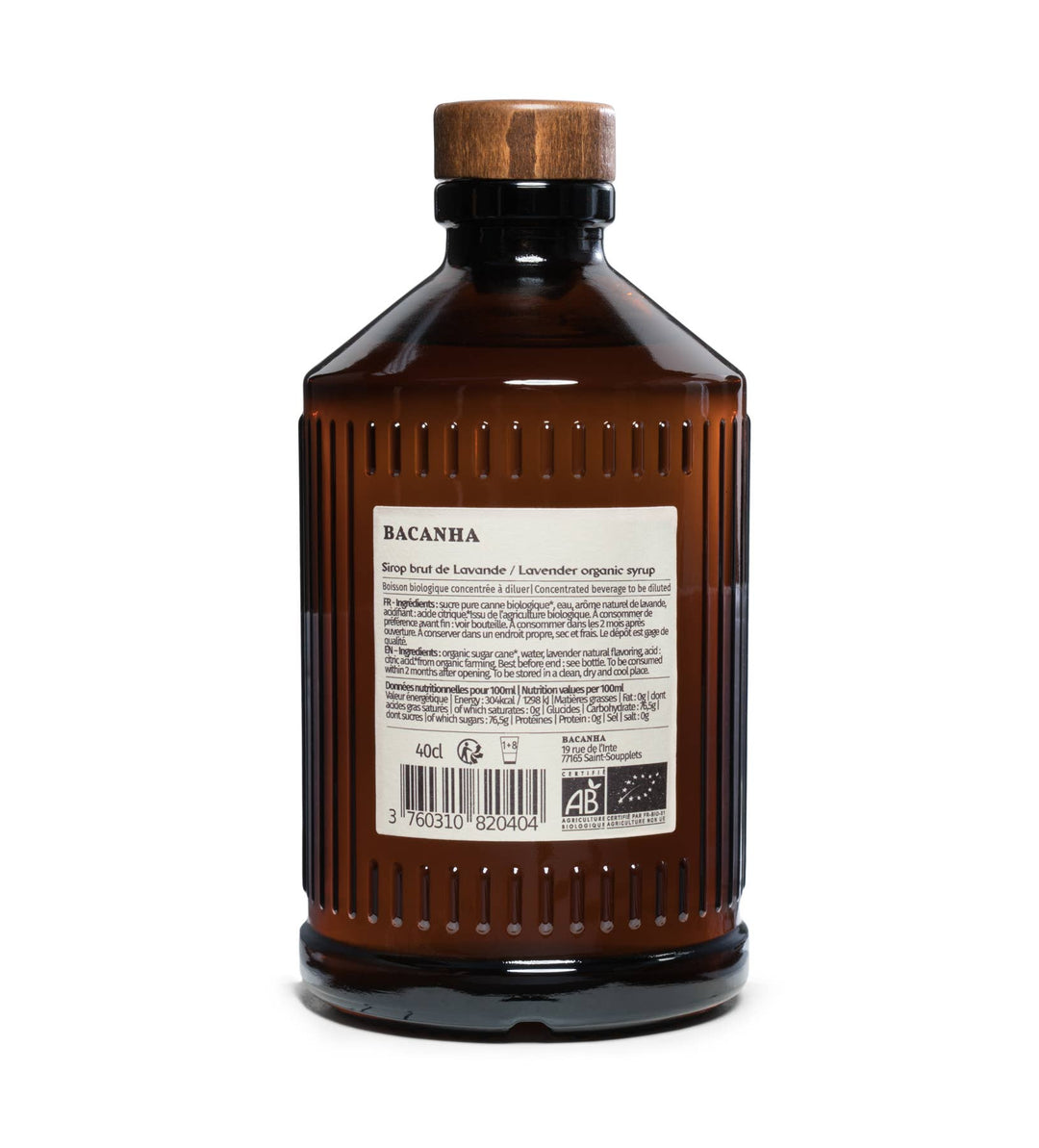 Raw Lavender Syrup - Organic - 13,5 fl. oz.